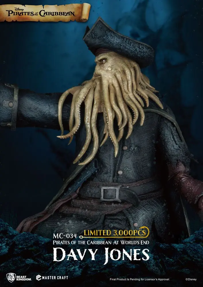 Pirates of the Caribbean - Am Ende der Welt Master Craft Statue Davy Jones 42 cm Produktfoto