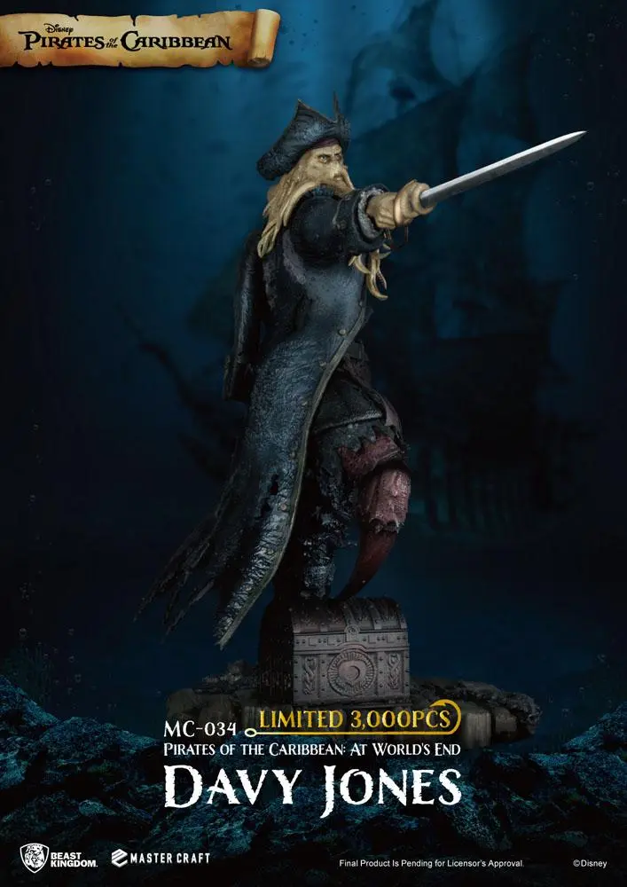 Pirates of the Caribbean - Am Ende der Welt Master Craft Statue Davy Jones 42 cm Produktfoto