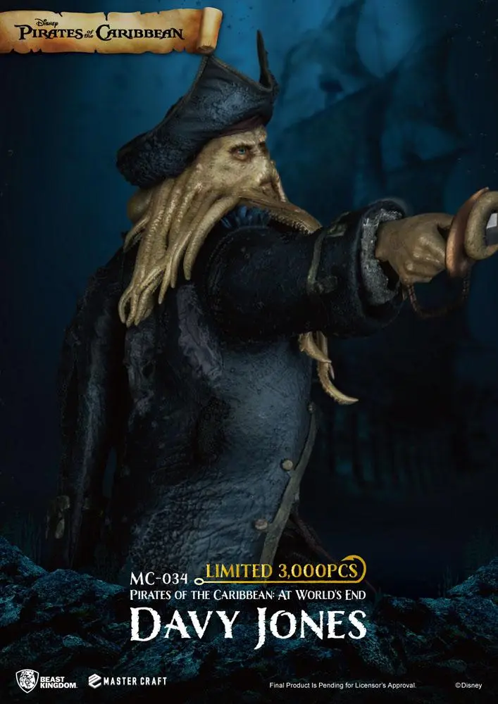 Pirates of the Caribbean - Am Ende der Welt Master Craft Statue Davy Jones 42 cm Produktfoto
