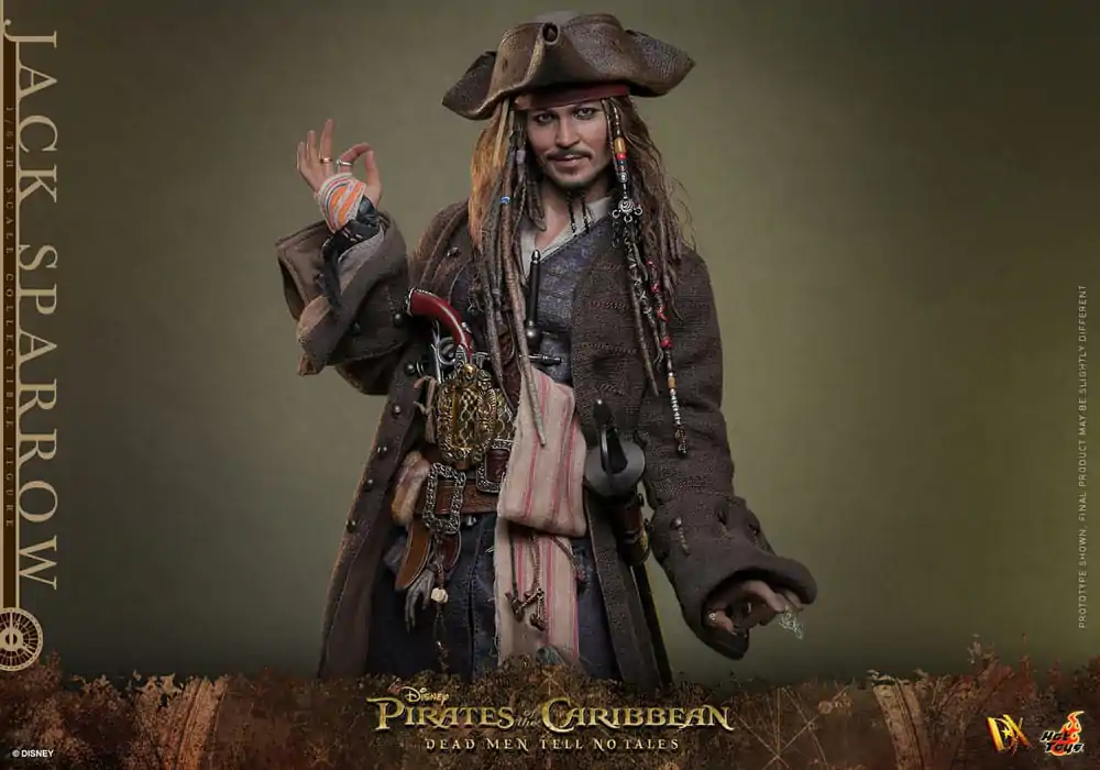 Pirates of the Caribbean: Salazars Rache DX Actionfigur 1/6 Jack Sparrow 30 cm Produktfoto