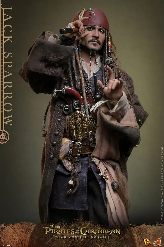 Pirates of the Caribbean: Salazars Rache DX Actionfigur 1/6 Jack Sparrow 30 cm Produktfoto