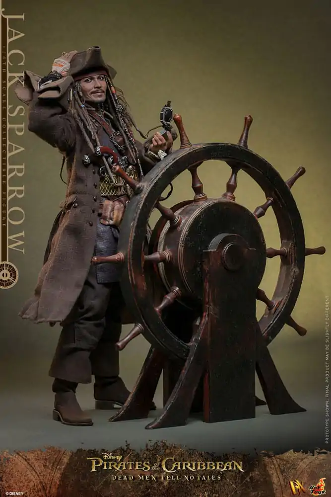 Pirates of the Caribbean: Salazars Rache DX Actionfigur 1/6 Jack Sparrow 30 cm Produktfoto