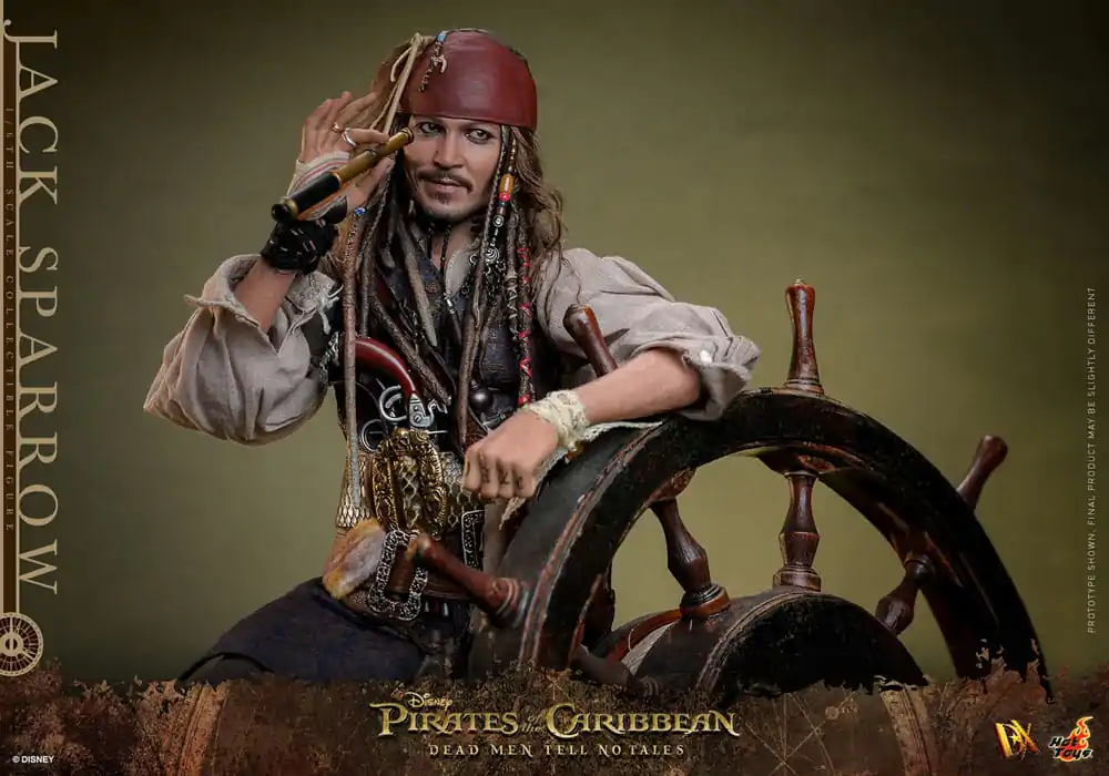 Pirates of the Caribbean: Salazars Rache DX Actionfigur 1/6 Jack Sparrow 30 cm Produktfoto
