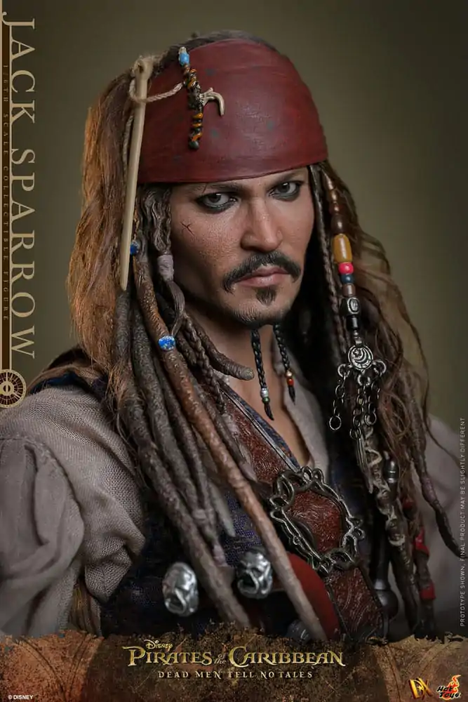 Pirates of the Caribbean: Salazars Rache DX Actionfigur 1/6 Jack Sparrow 30 cm Produktfoto