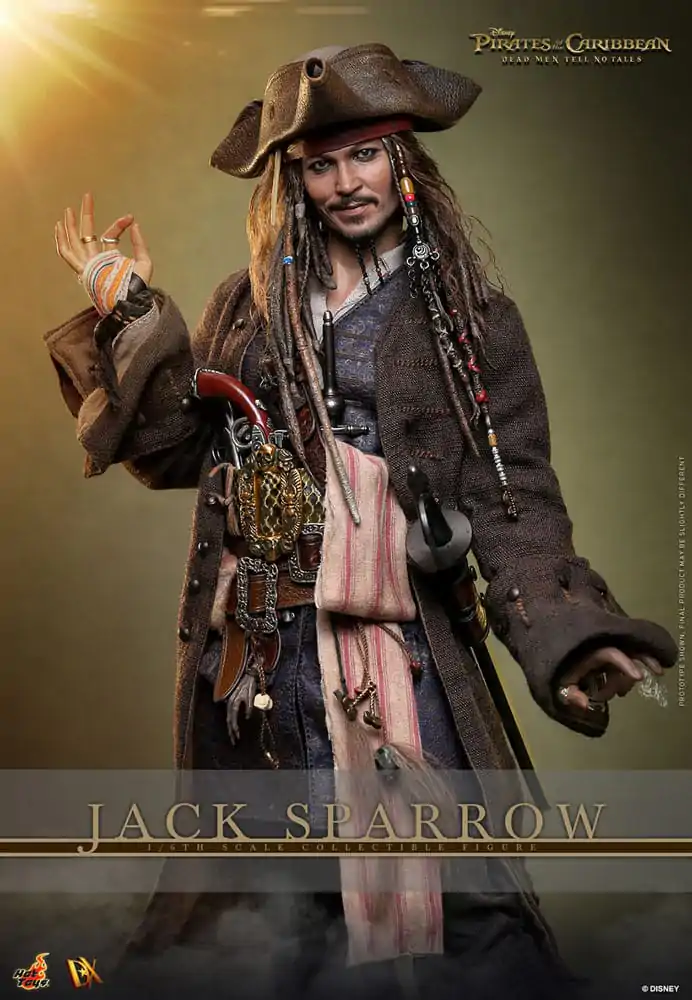 Pirates of the Caribbean: Salazars Rache DX Actionfigur 1/6 Jack Sparrow 30 cm Produktfoto