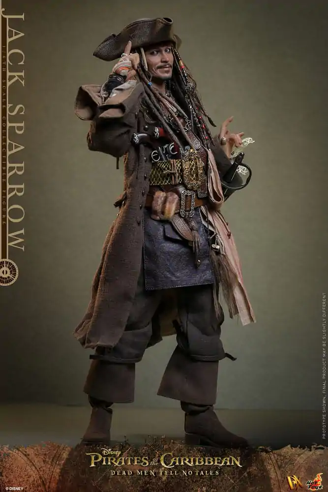 Pirates of the Caribbean: Salazars Rache DX Actionfigur 1/6 Jack Sparrow 30 cm Produktfoto