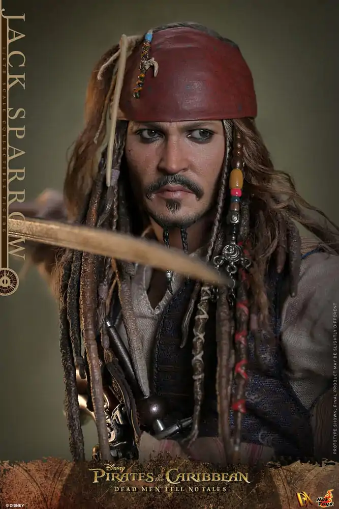 Pirates of the Caribbean: Salazars Rache DX Actionfigur 1/6 Jack Sparrow 30 cm Produktfoto