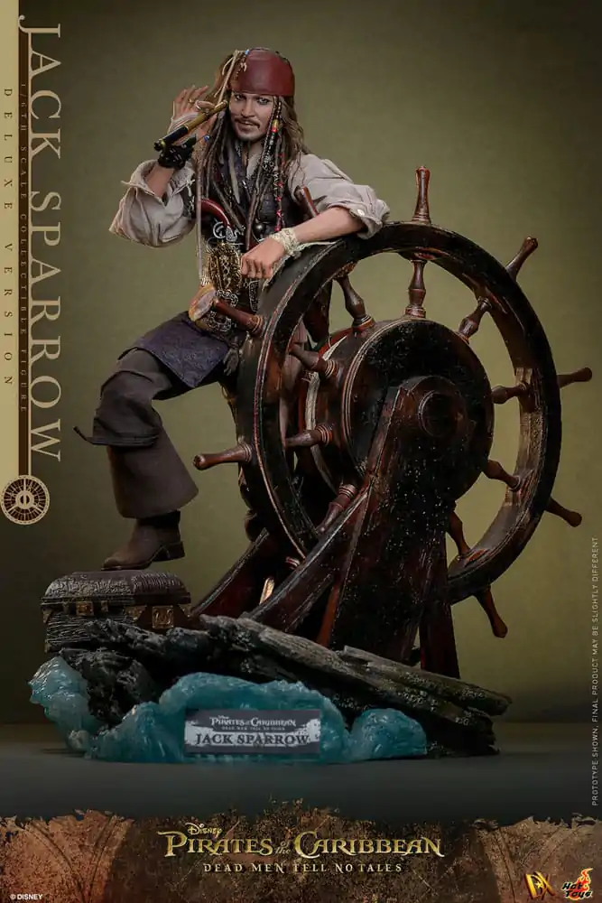 Pirates of the Caribbean: Salazars Rache DX Actionfigur 1/6 Jack Sparrow (Deluxe Version) 30 cm termékfotó