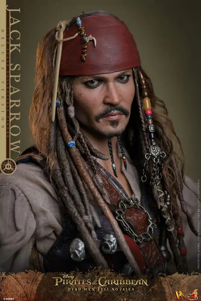 Pirates of the Caribbean: Salazars Rache DX Actionfigur 1/6 Jack Sparrow (Deluxe Version) 30 cm termékfotó