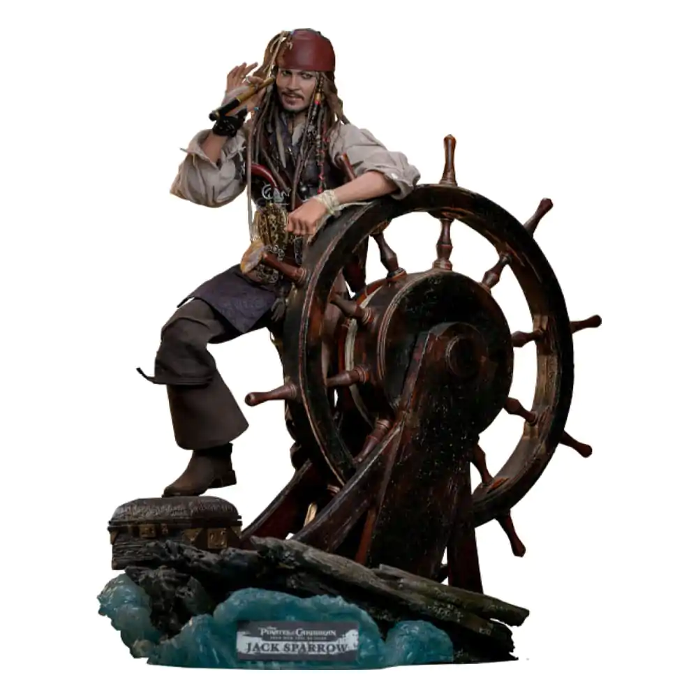 Pirates of the Caribbean: Salazars Rache DX Actionfigur 1/6 Jack Sparrow (Deluxe Version) 30 cm termékfotó