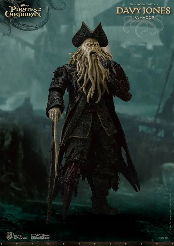 Fluch der Karibik 8ction Heroes Actionfigur 1/9 Davy Jones 20 cm termékfotó