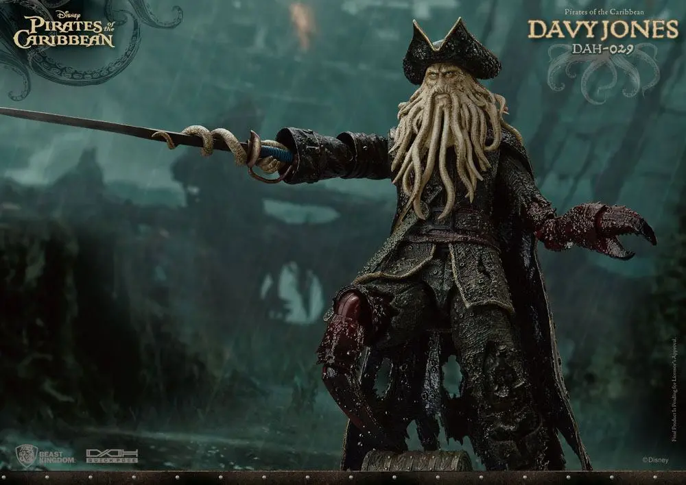 Fluch der Karibik 8ction Heroes Actionfigur 1/9 Davy Jones 20 cm termékfotó