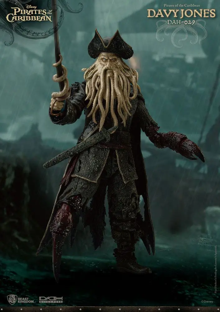 Fluch der Karibik 8ction Heroes Actionfigur 1/9 Davy Jones 20 cm termékfotó