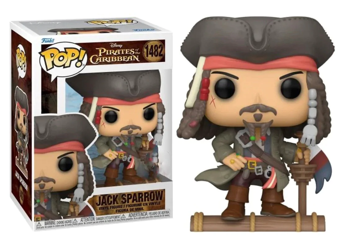 Fluch der Karibik Funko POP! Movies Vinyl Figur Jack Sparrow 9 cm Produktfoto