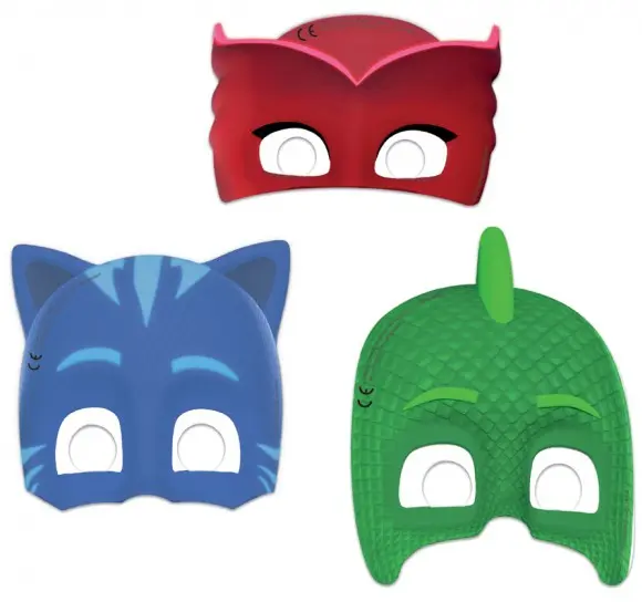 PJ Masks Masken, 6-teiliges Maskenset Produktfoto