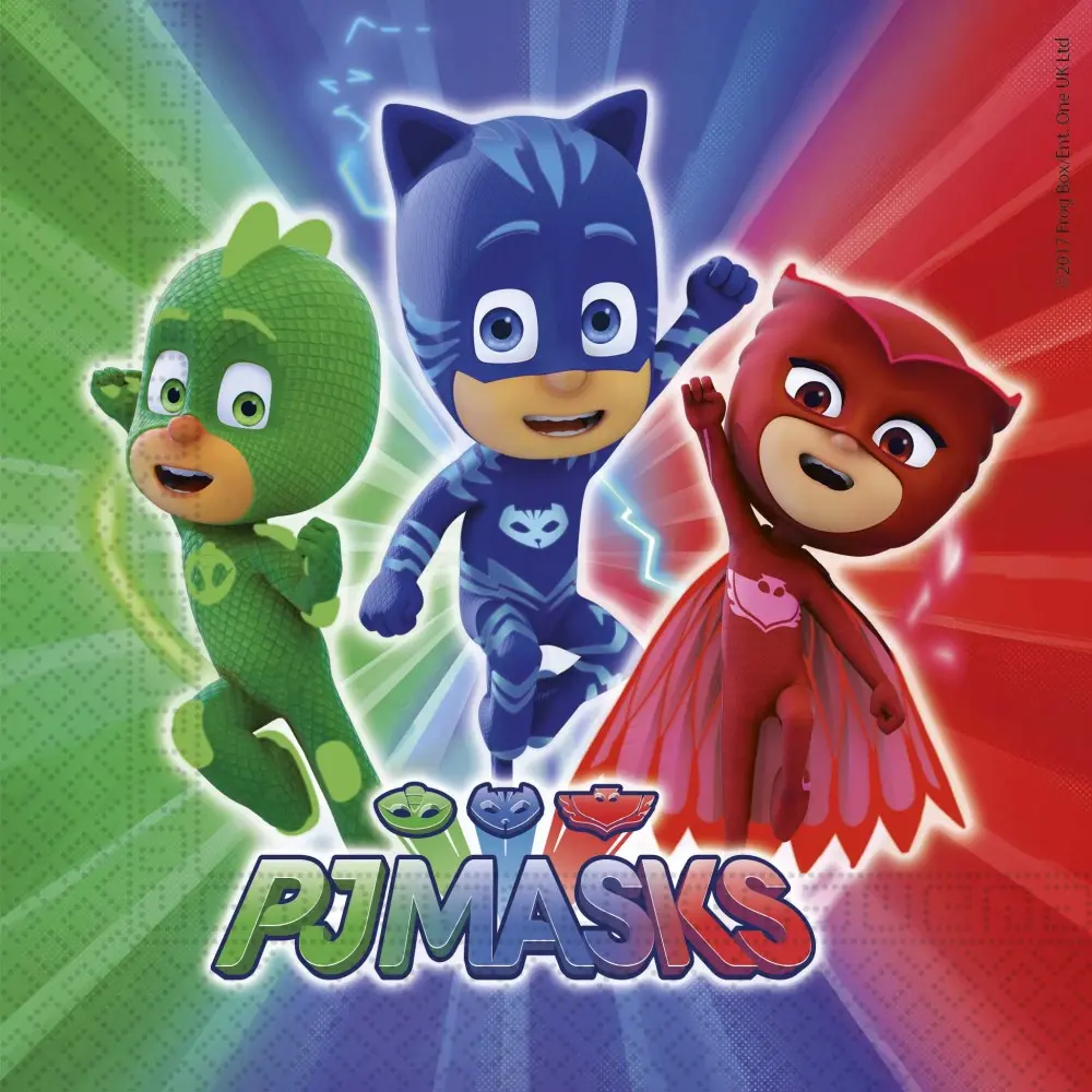 PJ Masks Servietten 20 Stk Produktfoto