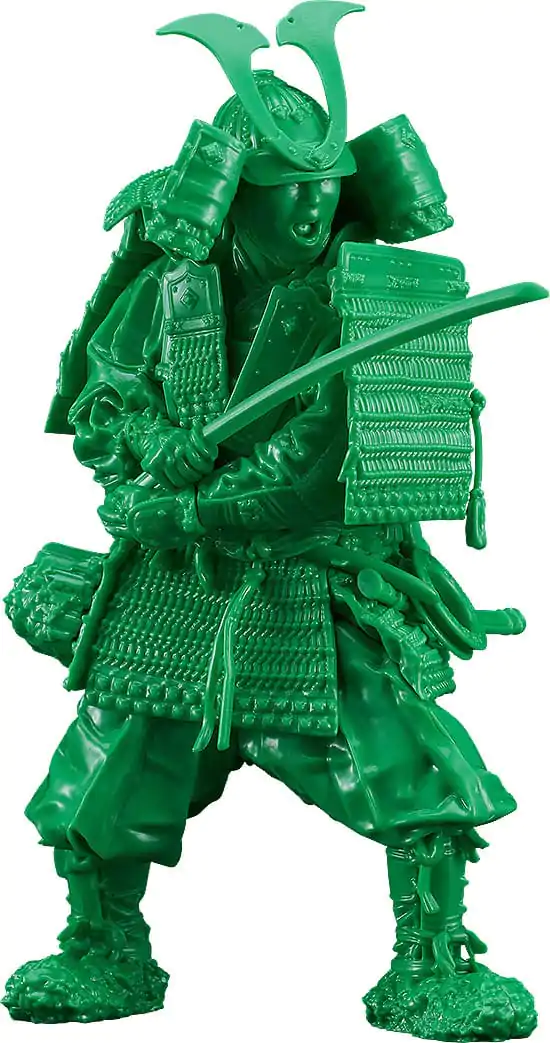 PLAMAX Modellbausatz 1/12 Kamakura Period Armored Warrior: Green Color Edition 13 cm Produktfoto