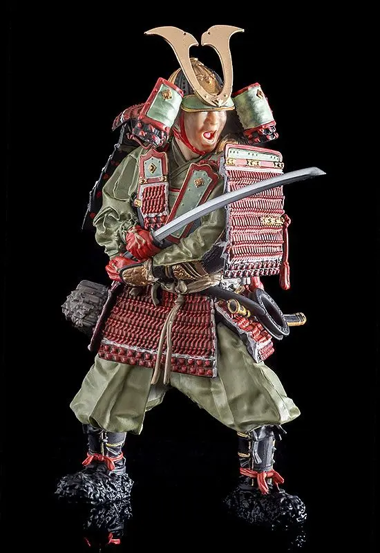 PLAMAX Modellbausatz 1/12 Kamakura Period Armored Warrior 13 cm termékfotó