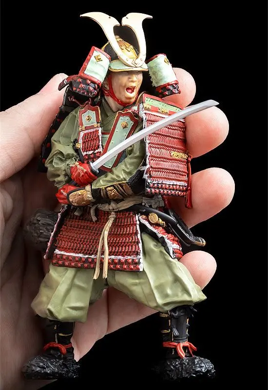 PLAMAX Modellbausatz 1/12 Kamakura Period Armored Warrior 13 cm termékfotó