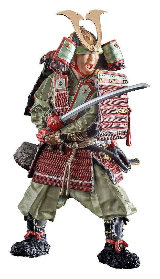 PLAMAX Modellbausatz 1/12 Kamakura Period Armored Warrior 13 cm termékfotó