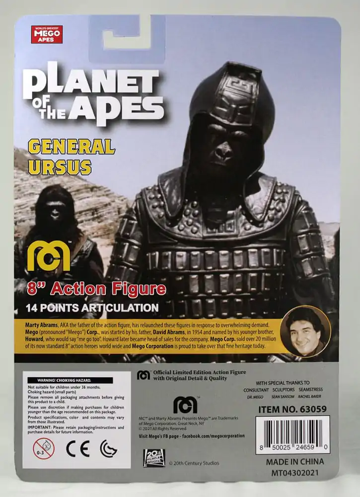 Planet der Affen Actionfigur General Ursus 20 cm termékfotó