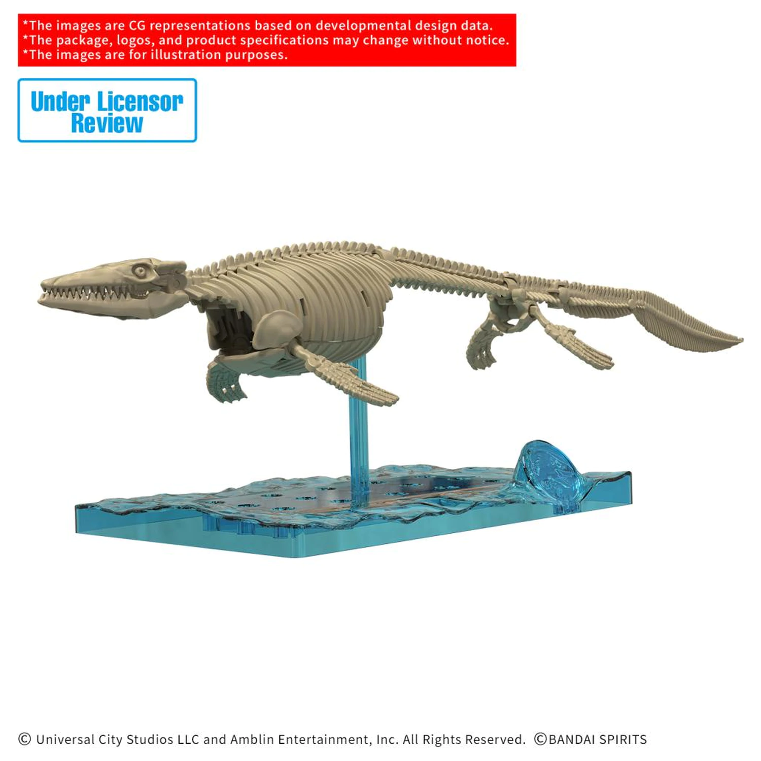 Plannosaurus Jurassic World Mosasaurus Modell Bausatz Produktfoto