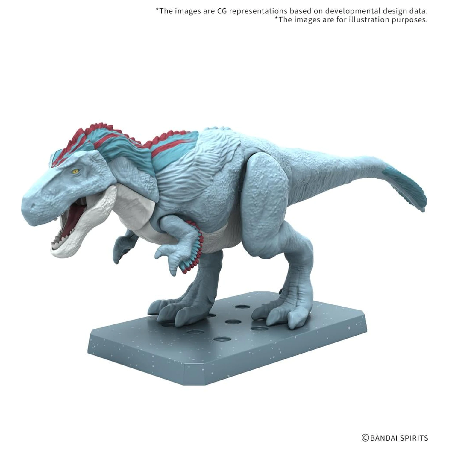 Plannosaurus Tyrannosaurus "Snowfall Area" Modellbausatz Produktfoto