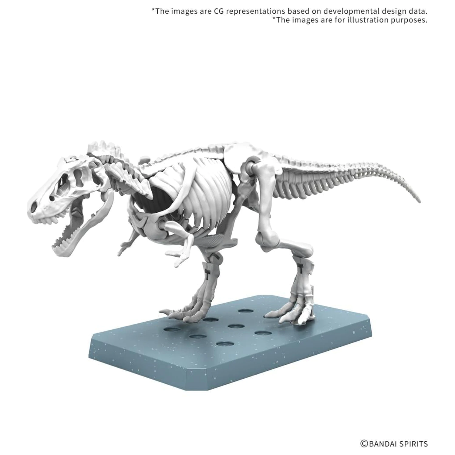 Plannosaurus Tyrannosaurus "Snowfall Area" Modellbausatz Produktfoto
