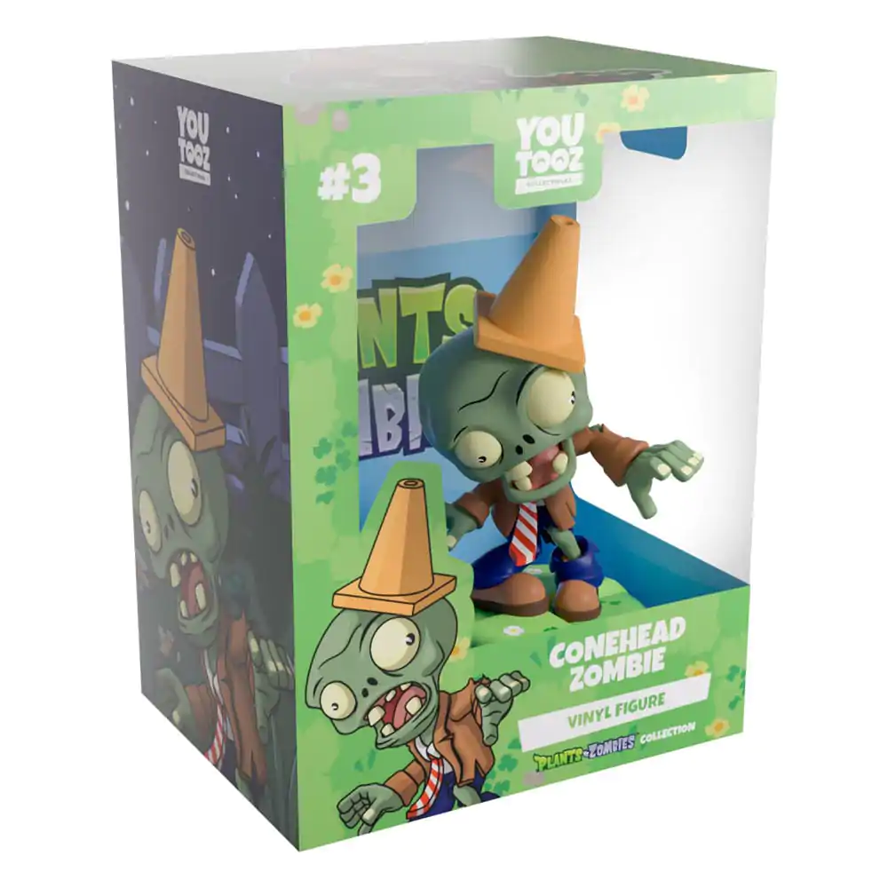 Plants vs. Zombies Vinyl Figur Conehead Zombie 12 cm Produktfoto