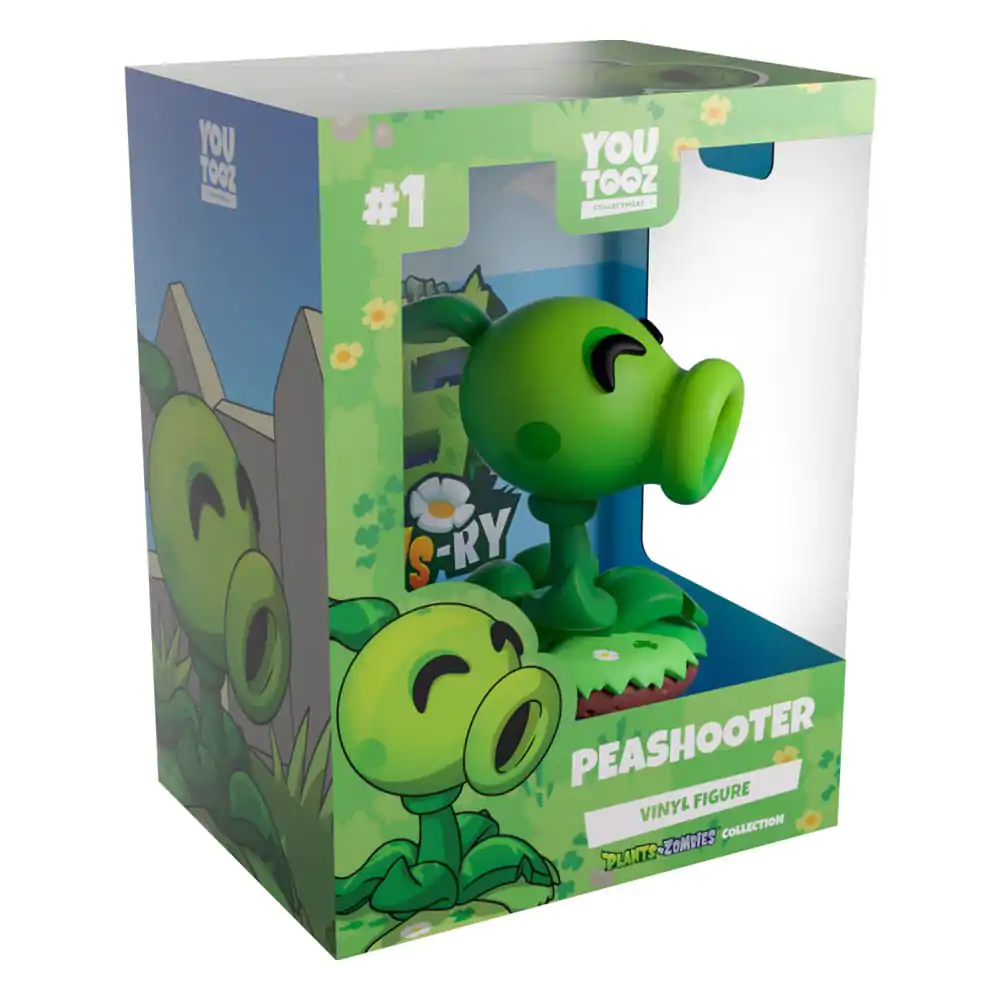 Plants vs. Zombies Vinyl Figur Peashooter 9 cm termékfotó