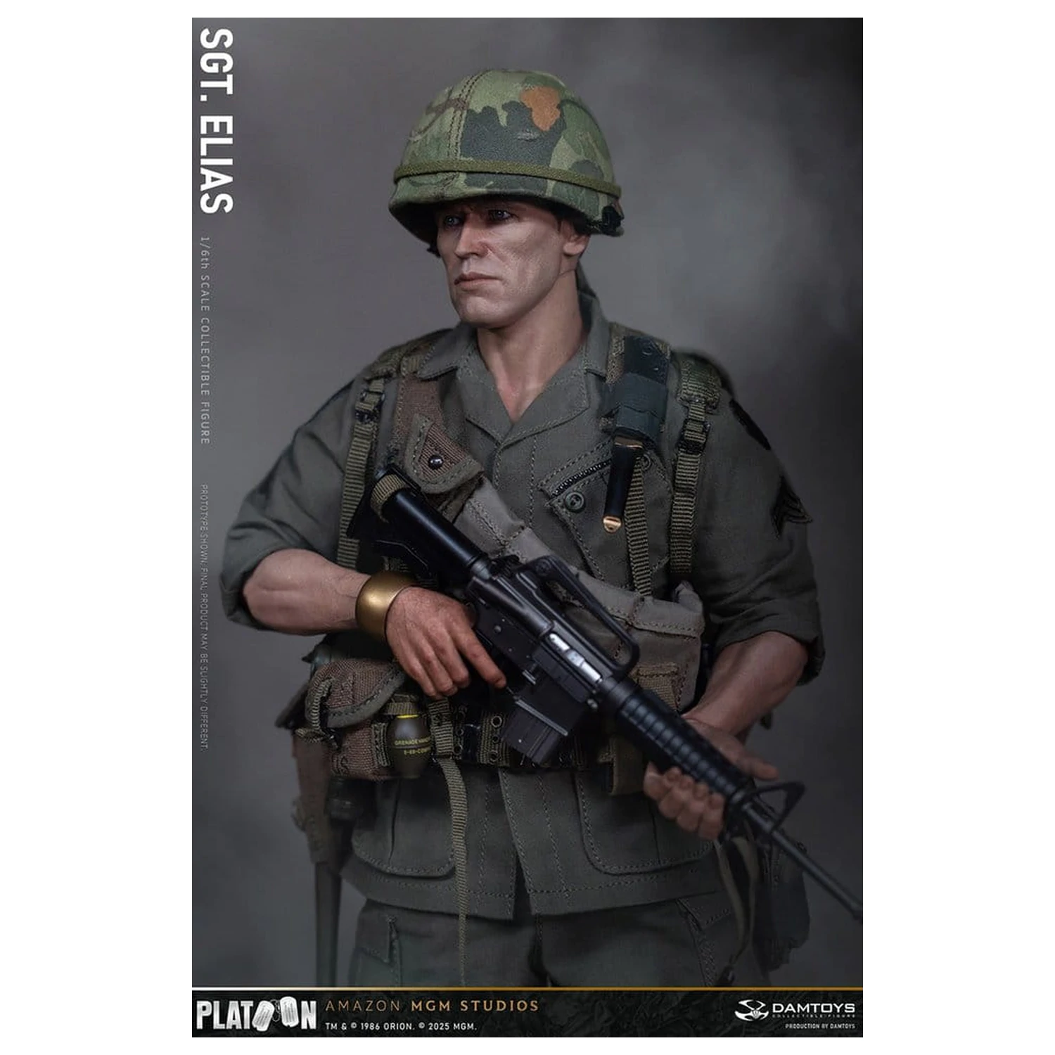 Platoon Action Figur 1/6 Sergeant Elias 30 cm Produktfoto