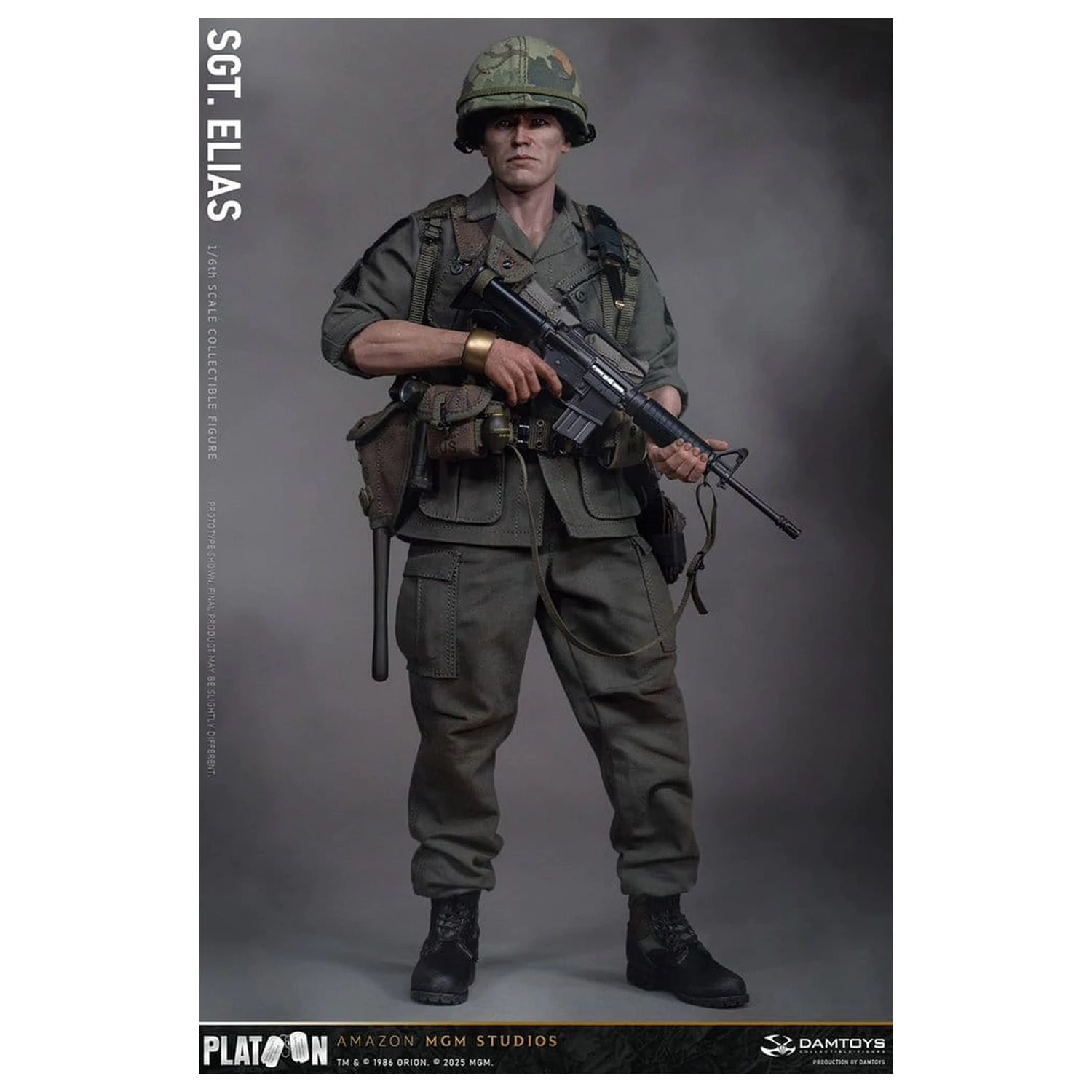 Platoon Action Figur 1/6 Sergeant Elias 30 cm Produktfoto