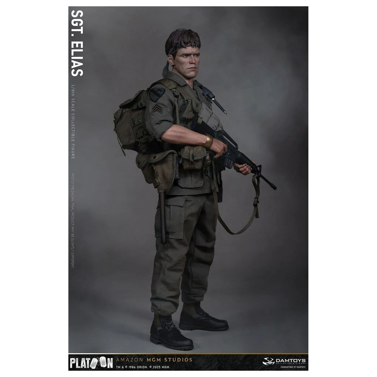 Platoon Action Figur 1/6 Sergeant Elias 30 cm Produktfoto
