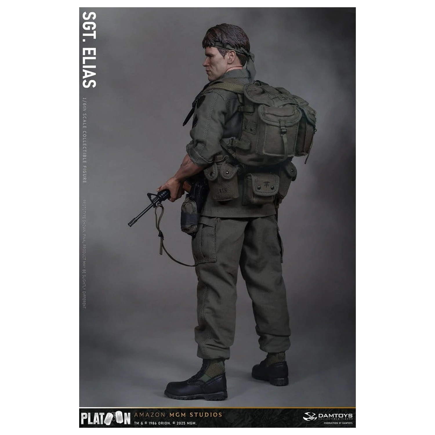 Platoon Action Figur 1/6 Sergeant Elias 30 cm Produktfoto