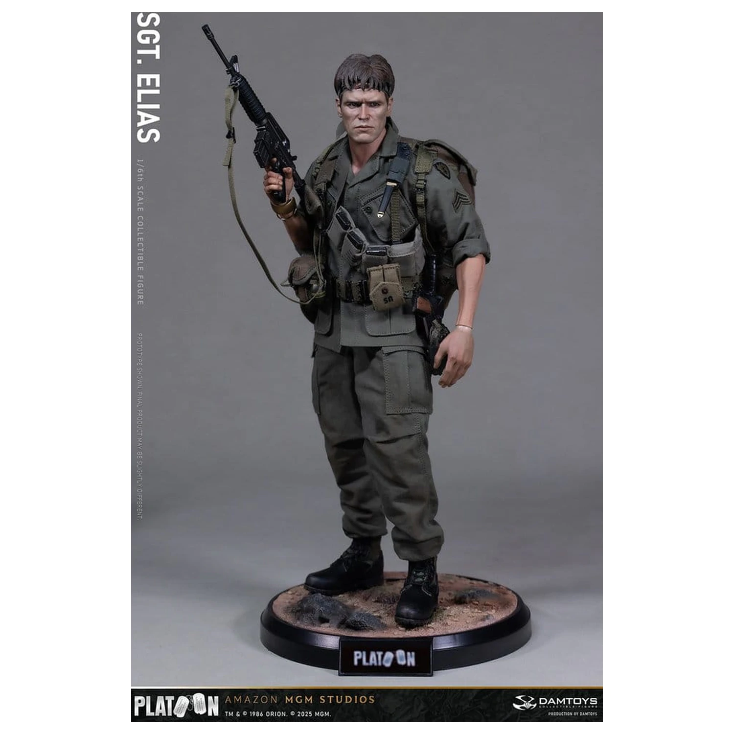 Platoon Action Figur 1/6 Sergeant Elias 30 cm Produktfoto