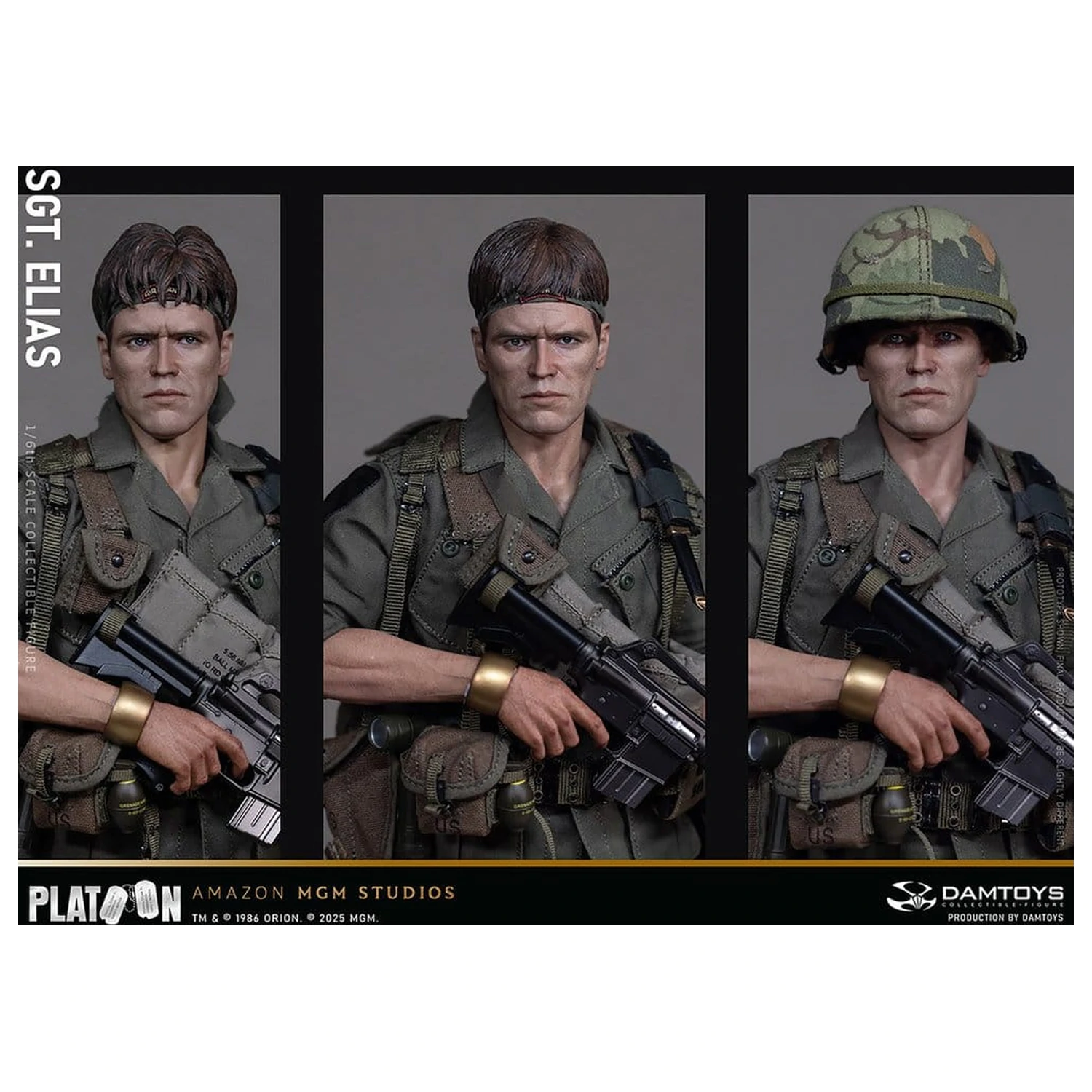 Platoon Action Figur 1/6 Sergeant Elias 30 cm Produktfoto