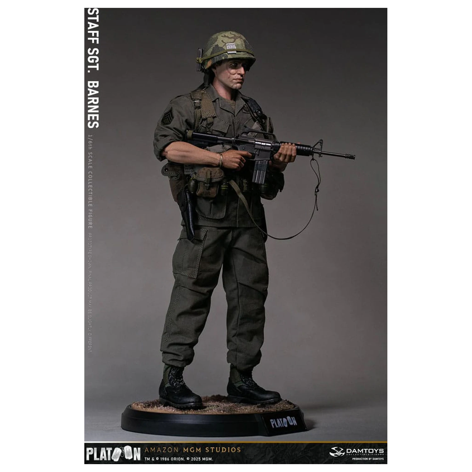 Platoon Actionfigur 1/6 Staff Sergeant Barnes 30 cm Produktfoto
