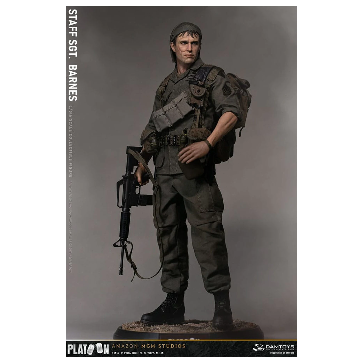 Platoon Actionfigur 1/6 Staff Sergeant Barnes 30 cm Produktfoto