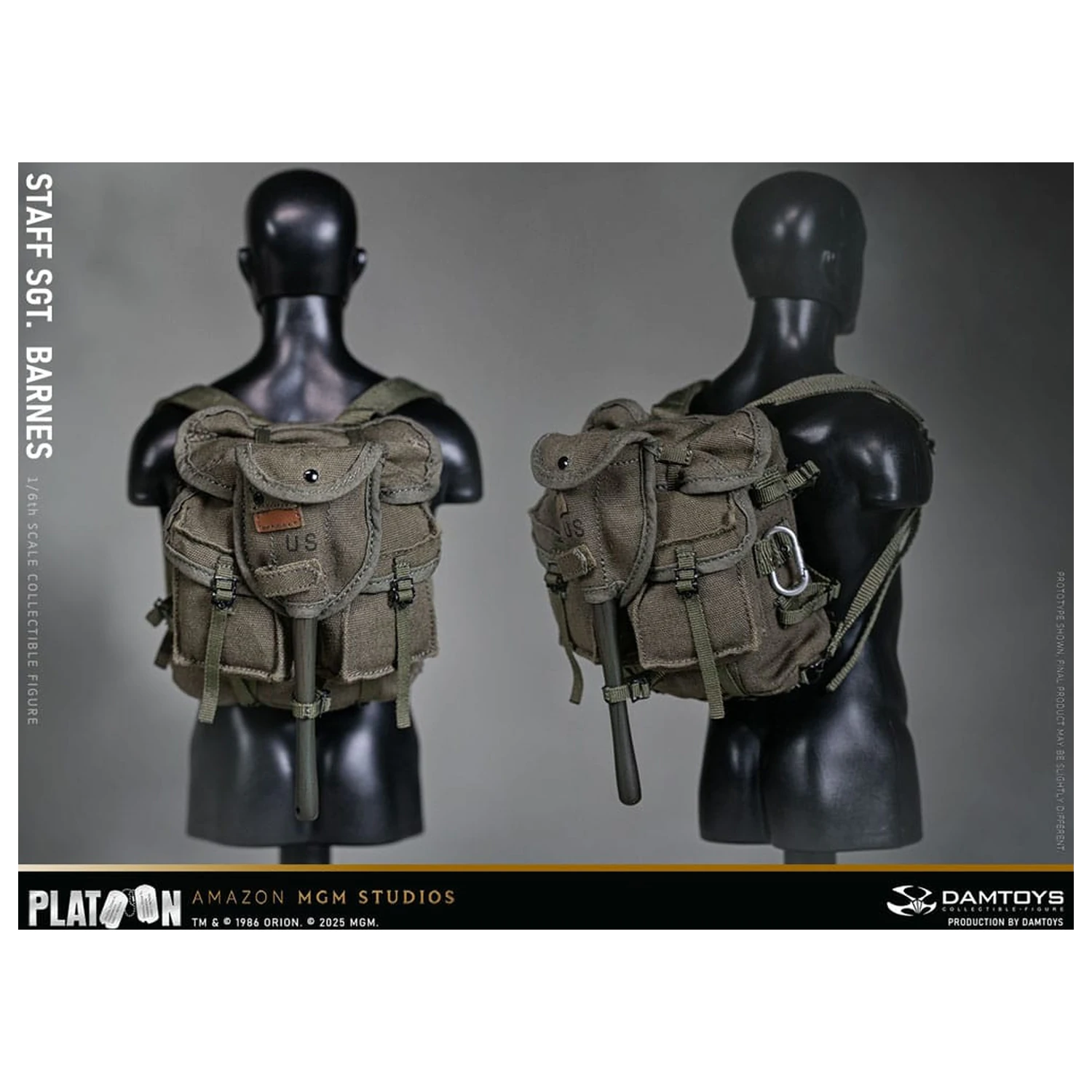 Platoon Actionfigur 1/6 Staff Sergeant Barnes 30 cm Produktfoto