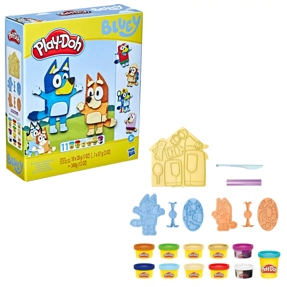 Play-Doh Bluey Kostüms Produktfoto