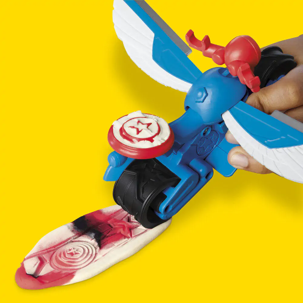 Play-Doh Marvel Captain America Rasenmäher Produktfoto