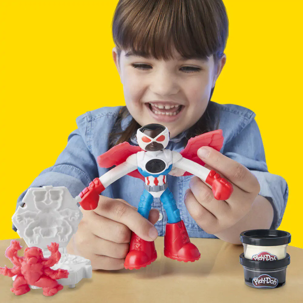 Play-Doh Marvel Captain America Rasenmäher Produktfoto