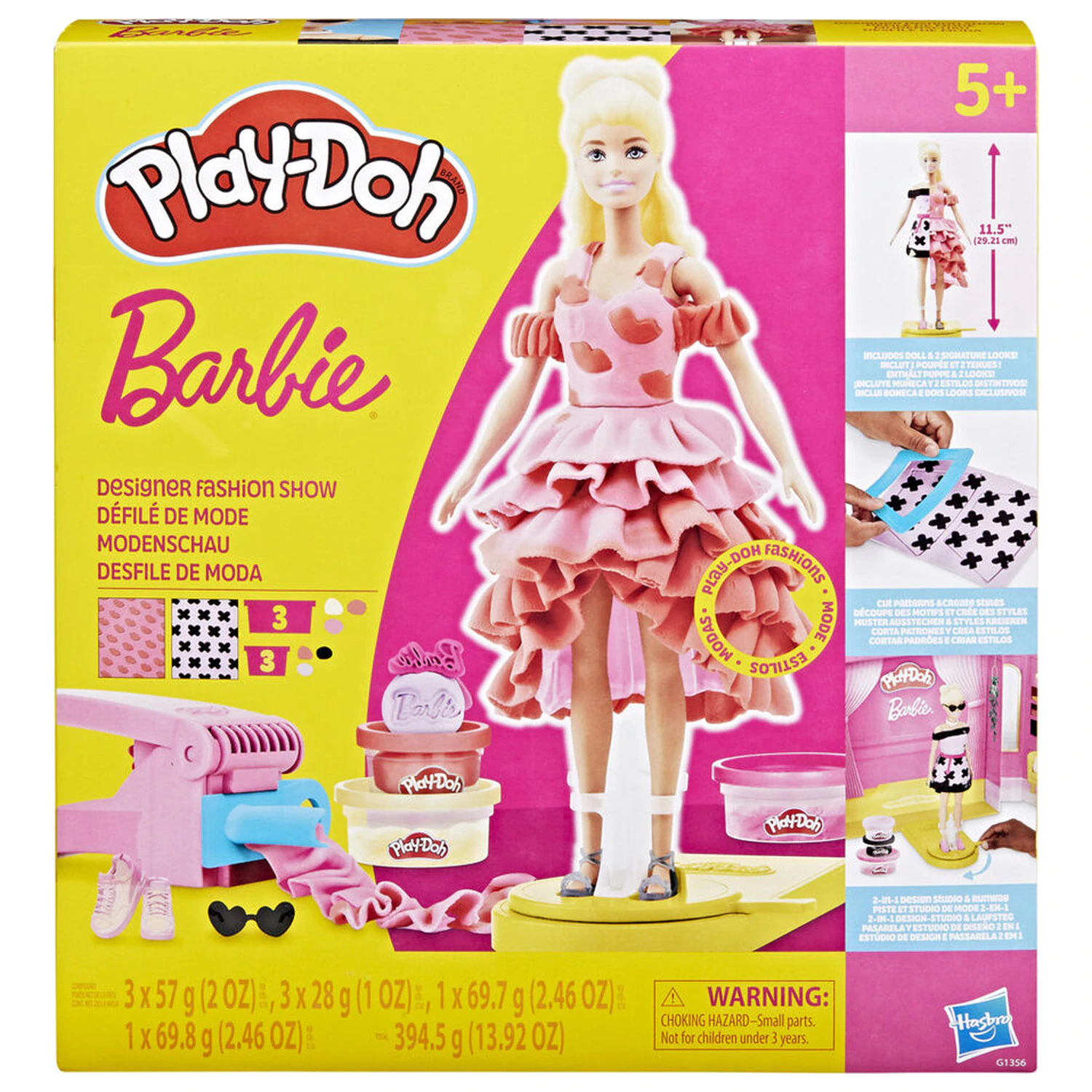 Play-Doh Barbie Designer Fashion Show Spielset Produktfoto