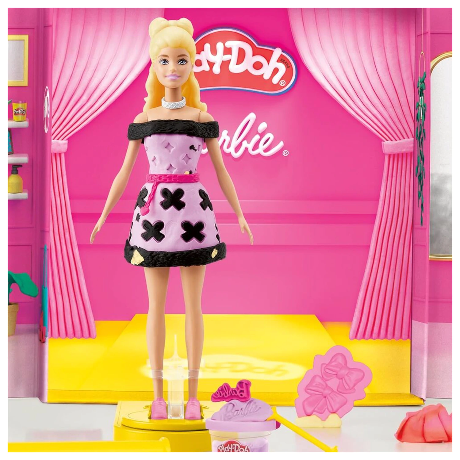 Play-Doh Barbie Designer Fashion Show Spielset Produktfoto