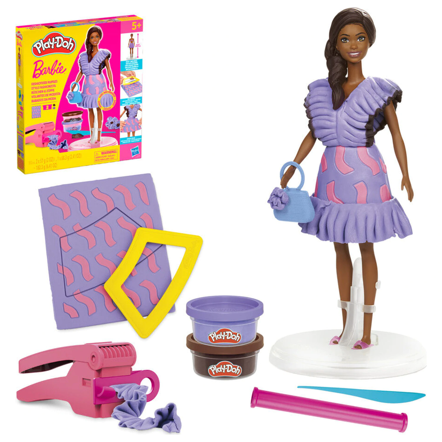 Play-Doh Barbie Fashionista Rüschen Produktfoto
