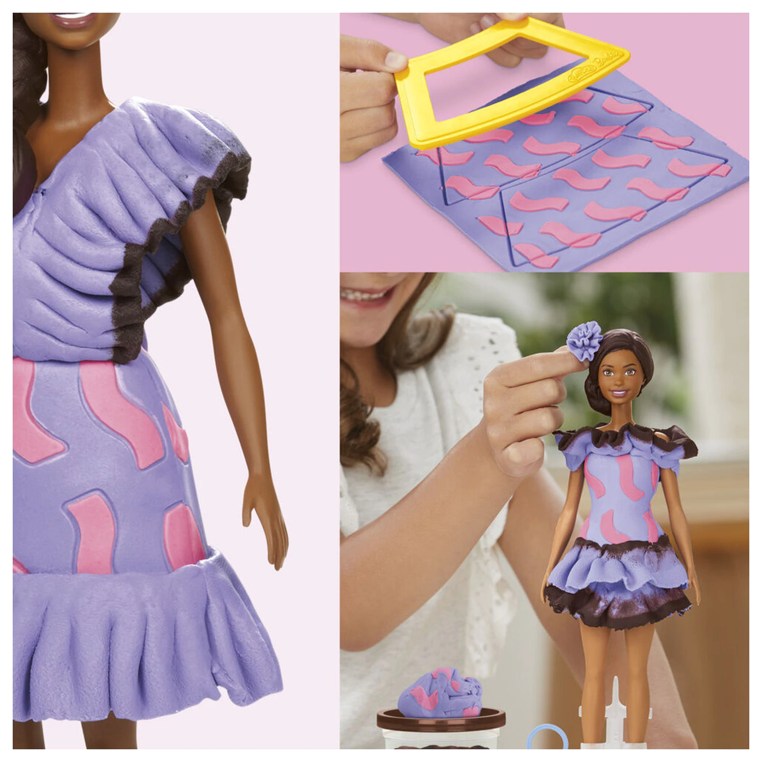 Play-Doh Barbie Fashionista Rüschen Produktfoto