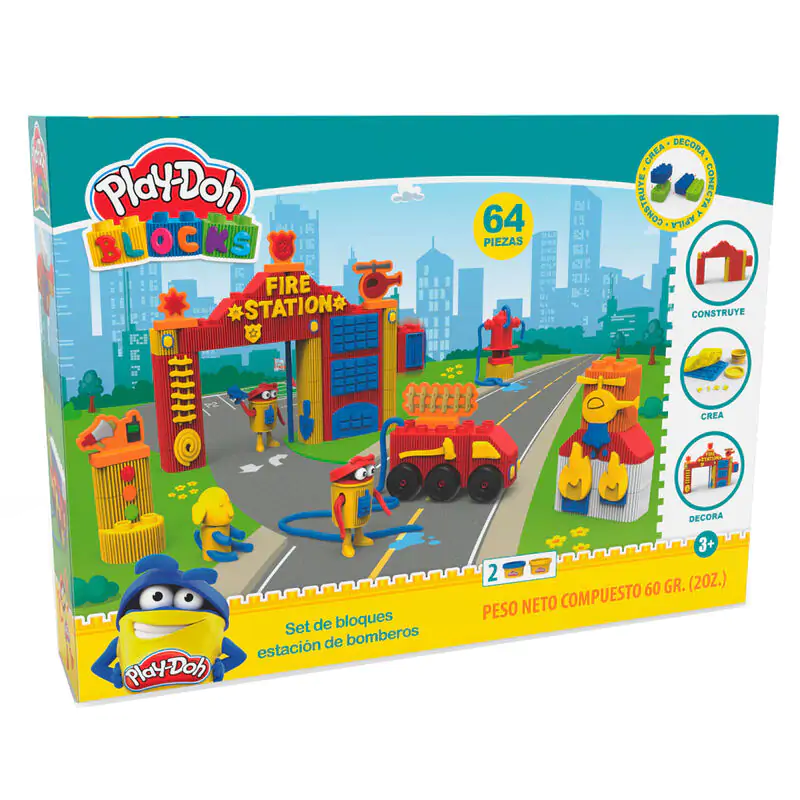 Play-Doh Fire Station Block set Spielset termékfotó