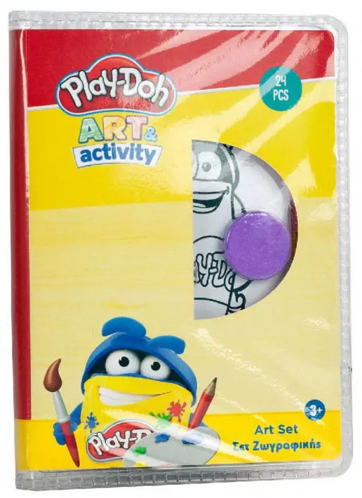 Play-Doh Creative Set, 24-teiliges Zeichen-Kit Produktfoto