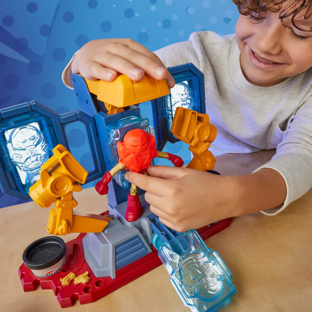 Play-Doh Marvel Iron Man Armour Labor Produktfoto