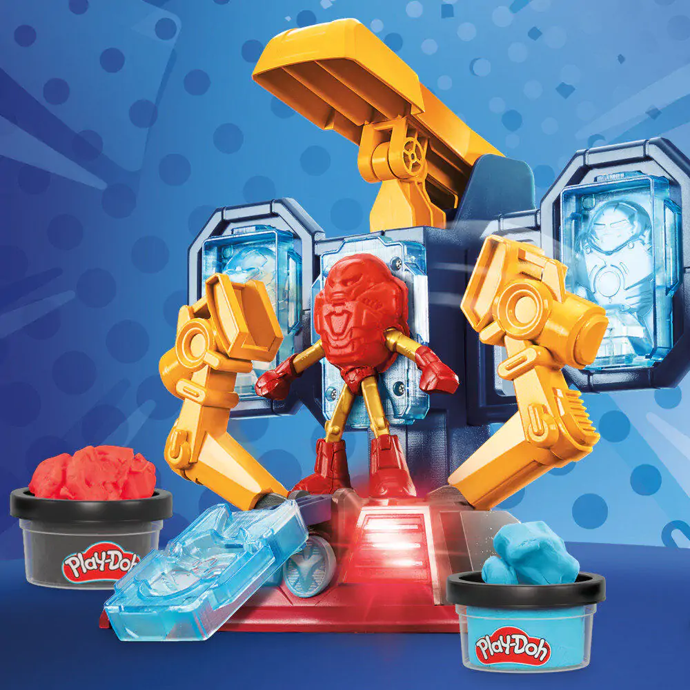 Play-Doh Marvel Iron Man Armour Labor Produktfoto